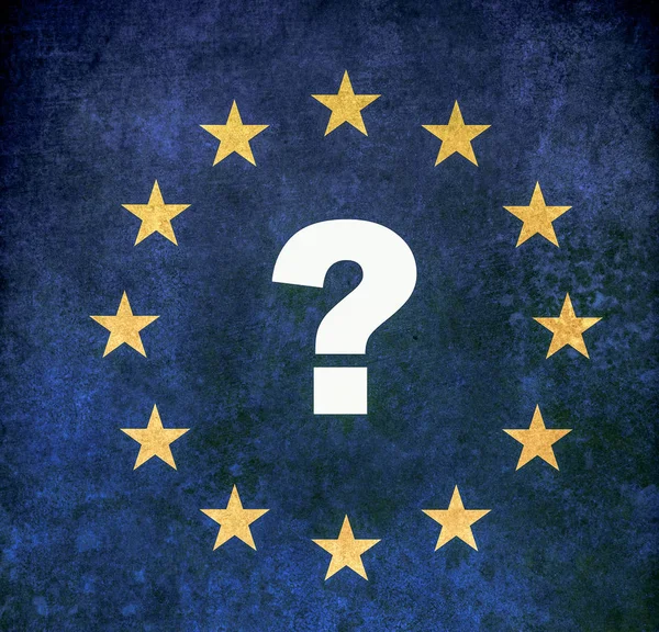 Brexit Concept Flag Grunge Background — Stock Photo, Image
