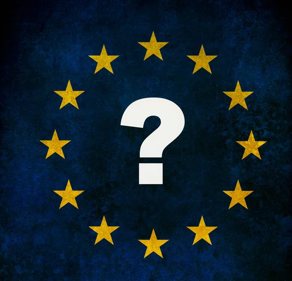 Brexit Concept Flag Grunge Background — Stock Photo, Image