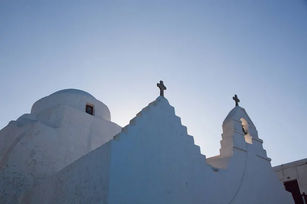 Minimalistische Griekse Kerk Detail — Stockfoto