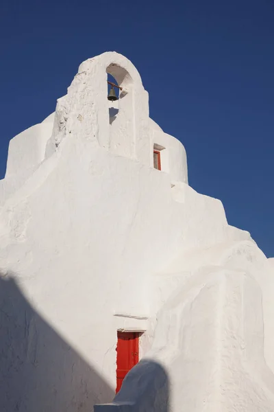 Igreja Paraportiani Século Xiv Ilha Míconos Grécia — Fotografia de Stock