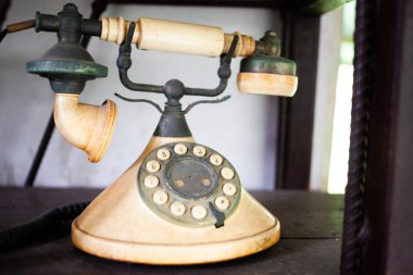 Vintage eski telefon