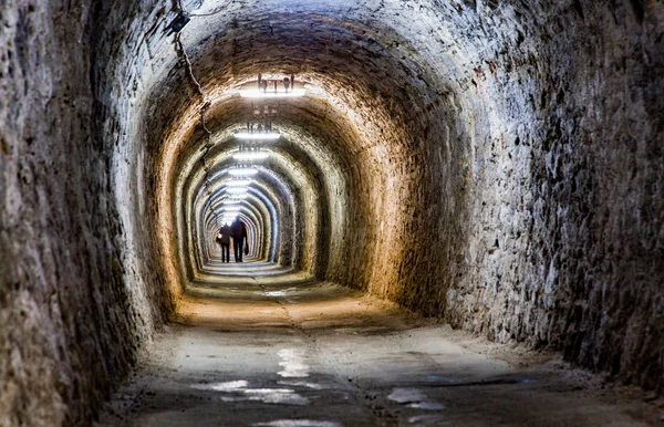 Underground theme park in salt mine Salina Turda — Stock Photo, Image