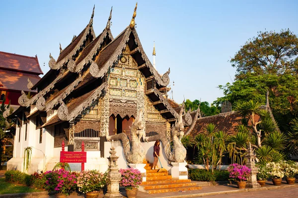 Ват Чеди Луанг Варавихара, Чиангмай, Таиланд — стоковое фото