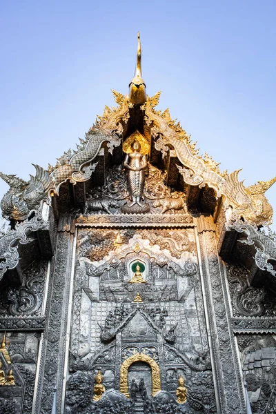 Silver temple in Chiang Mai — Stock Photo, Image