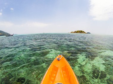  berrak Tropik sulardaki - doğru kayık kayaking