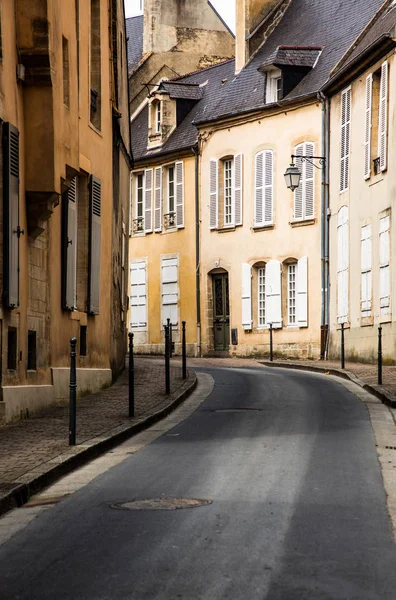 Ulice ve starém městě, Bayeux Lower Normandie — Stock fotografie