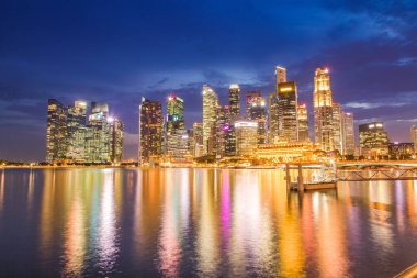 Singapur, Singapur-Mart 2019: Downtown çekirdek gökdelenler tarafından 