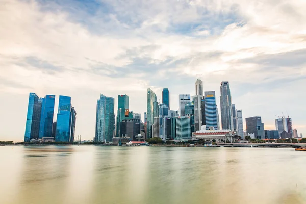 싱가포르, 싱가포르 - 2019년 3월: 다운타운 코어 마천루 — 스톡 사진