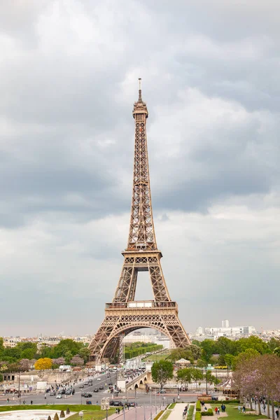 Destino romântico Torre Eiffel Paris, França — Fotografia de Stock