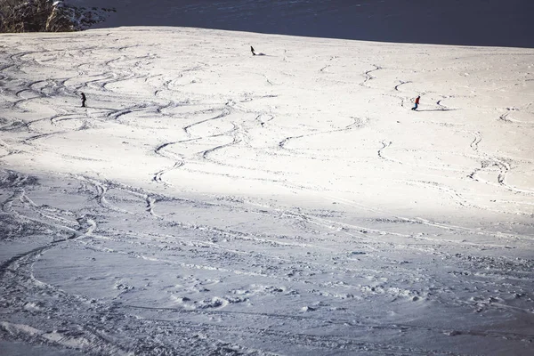 Niesamowity Zimowy Krajobraz Alpach Szwajcarskich Matterhorn — Zdjęcie stockowe