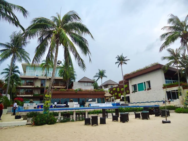 Beach Resort Dinlenmek Için — Stok fotoğraf