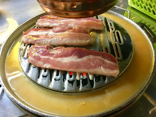 ポークのグリル おいしい韓国料理 — ストック写真