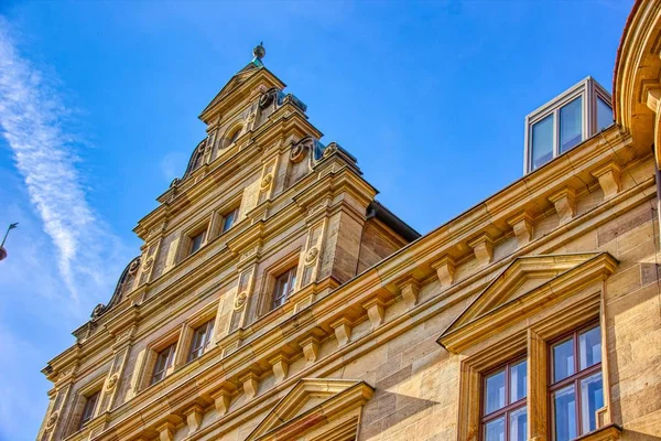 Paesaggi Urbani Dettagli Architettura Bamberga Germania Caratterizzata Una Grande Diversità — Foto Stock