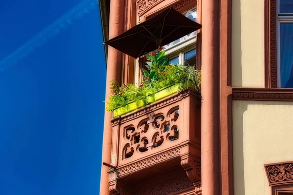 城市景观 德国建筑具有高度多样性的特点 — 图库照片