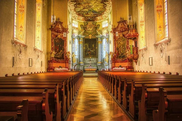 Chiesa Sempre Punto Focale Cristiani Che Cercano Dio Tutti Tempi — Foto Stock