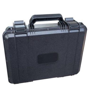 beyaz arka plan üzerinde izole güvenlik siyah durumda