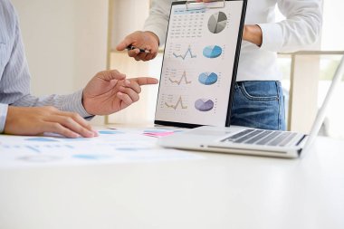 İç Gelir İdaresi 'nin belgeyi kontrol etmede kaydettiği ilerlemeyi gösteren mali rakamları analiz eden bir iş danışmanı. Denetim kavramı