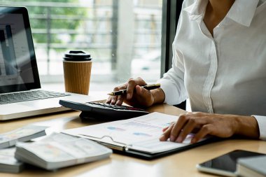 Finansal rakamları progre ifade eden analiz iş Danışmanı