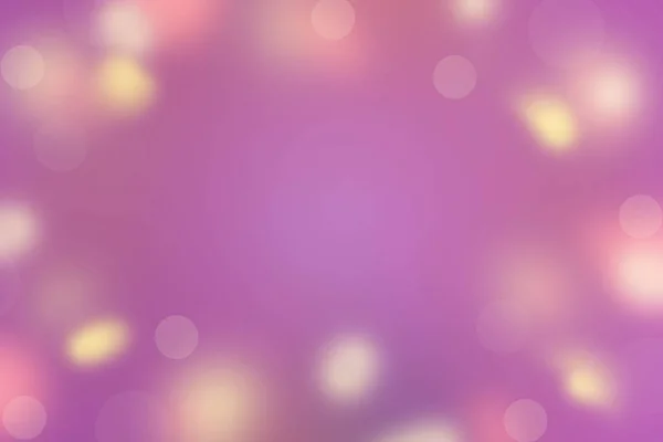 Abstrakter Hintergrund Defokussierte Flecken Helle Farben Sättigung Violett Gelb Rosa — Stockfoto