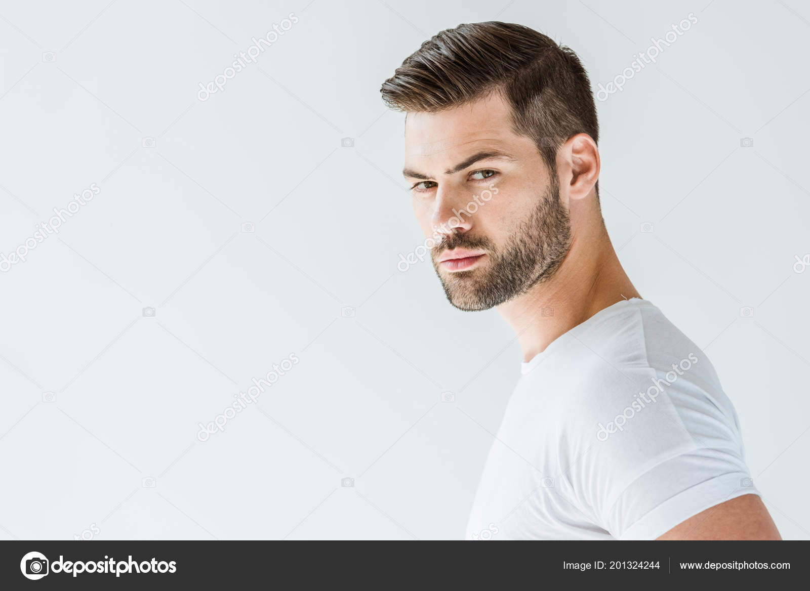 Brunette Man behind White Curtains · Free Stock Photo, image size:1600x1168