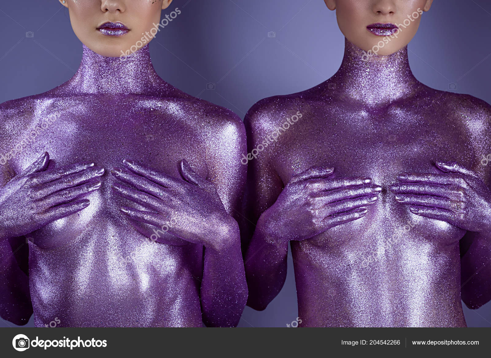 Ultra violet nude