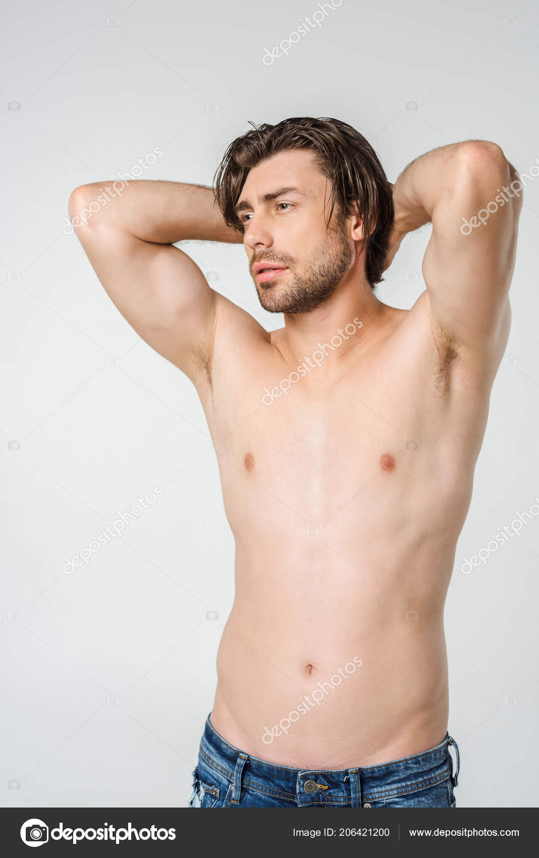 shirtless guys in skinny jeans