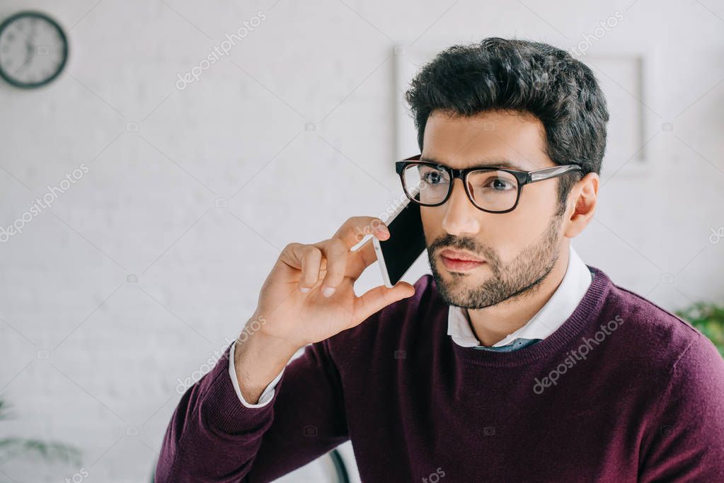 Office glasses solo handsome