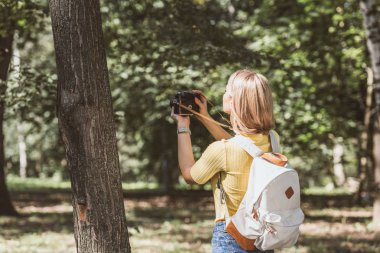 Dikiz Turizm Park fotoğraf makinesinde fotoğraf çekimi