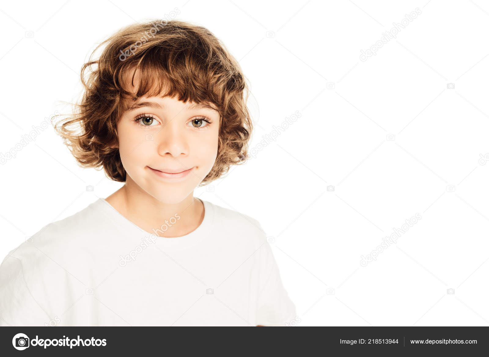 White Boy Curly Hairstyles Adorable Cheerful Boy Curly Hair