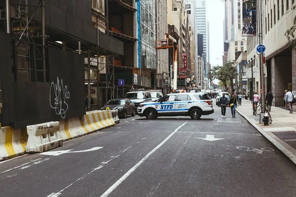 New York Usa October 2018 Urban Scene New York Street — Stock Photo, Image