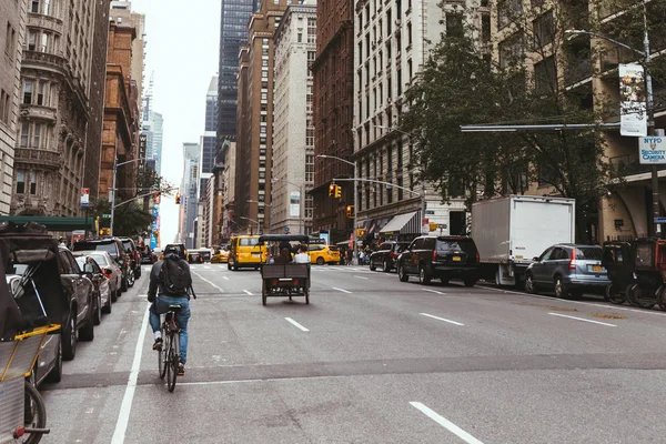 Nueva York Octubre 2018 Escena Urbana Con Calle Ciudad Nueva — Foto de Stock