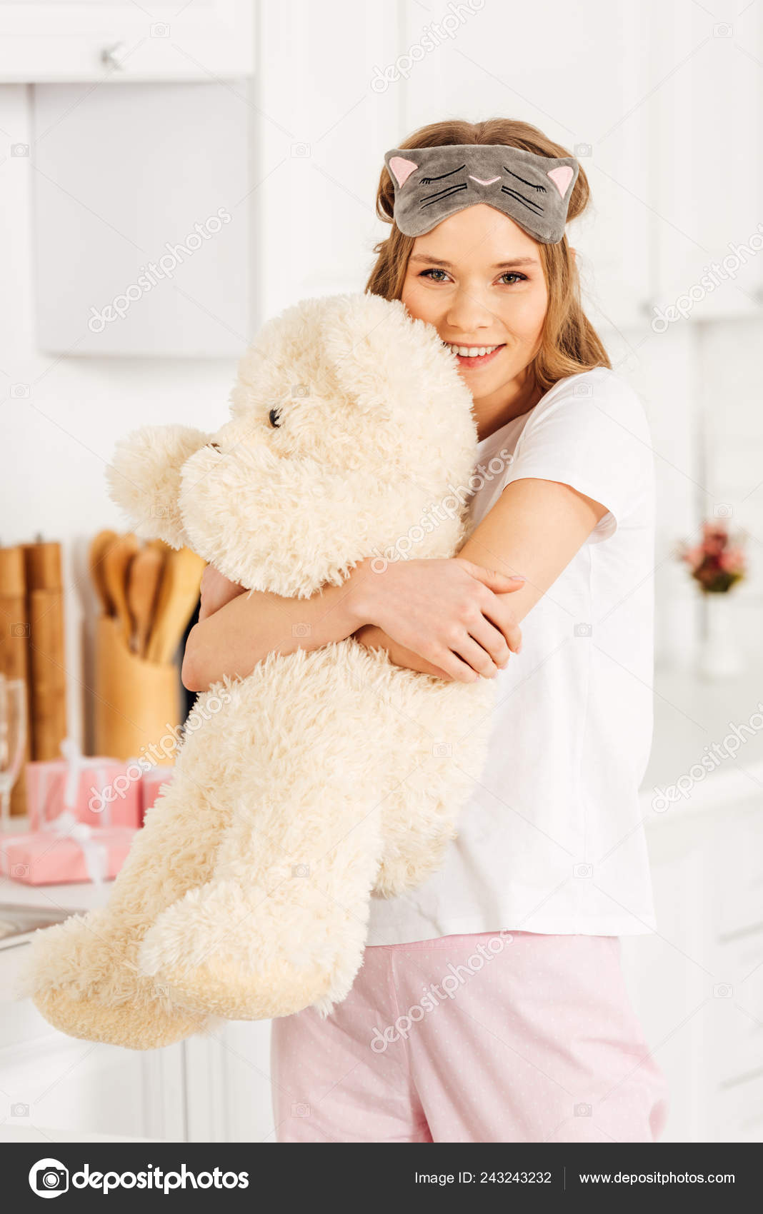 pajama teddy bear