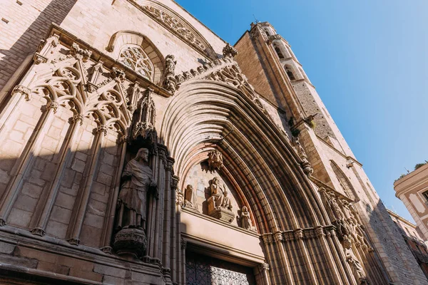 Exterior Del Templo Expiatori Del Sagrat Barcelona España — Foto de Stock