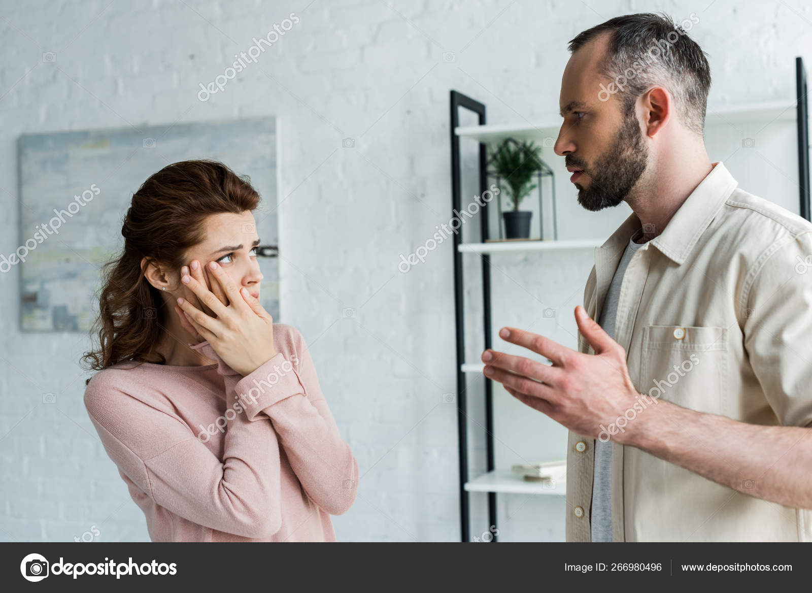 Angry and Scared Faces