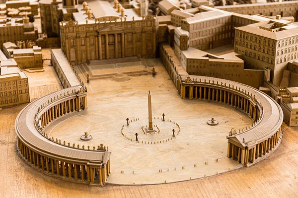 Roma Itália Junho 2019 Maquete Roma Antiga Museu Vaticano — Fotografia de Stock