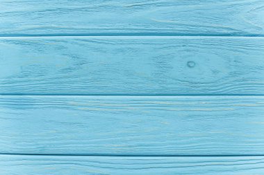 top view of wooden blue background clipart