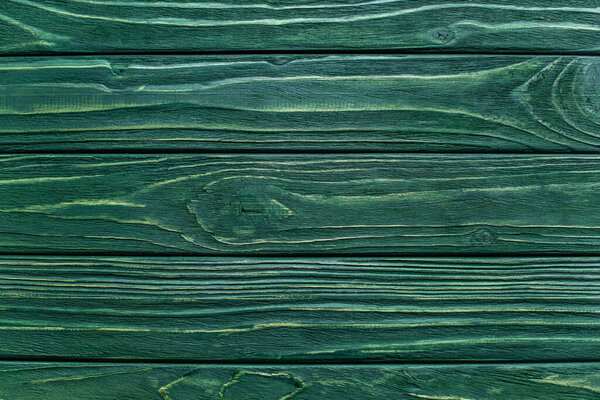 top view of wooden green background