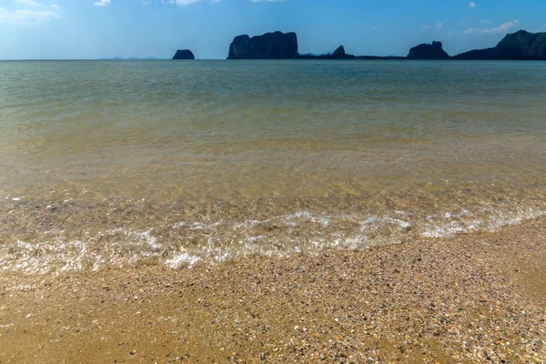 Blue Sky Beach Andaman Sea — Stock Photo, Image