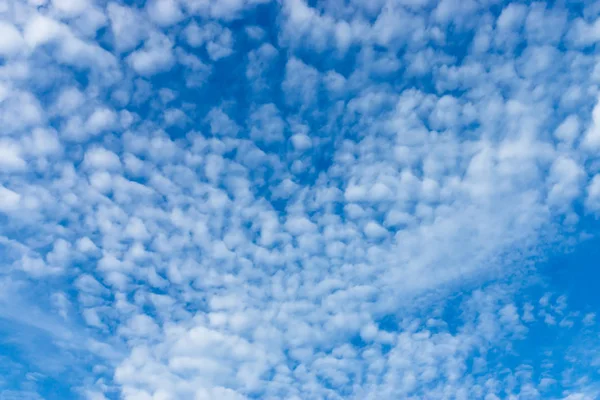 Vitt Moln Himlen Med Blå Himmel — Stockfoto