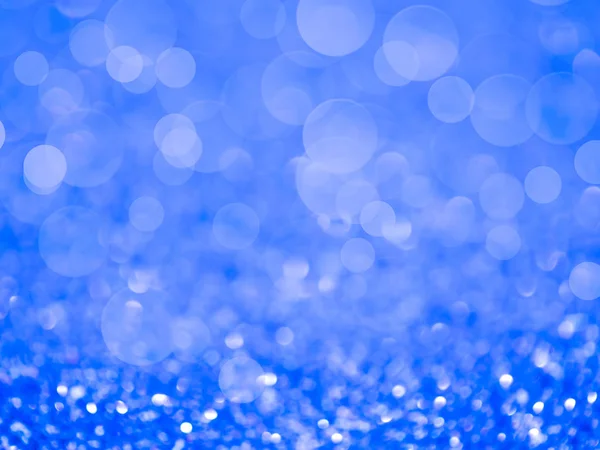 Blue Sparkling Bokeh Background — Stock Photo, Image
