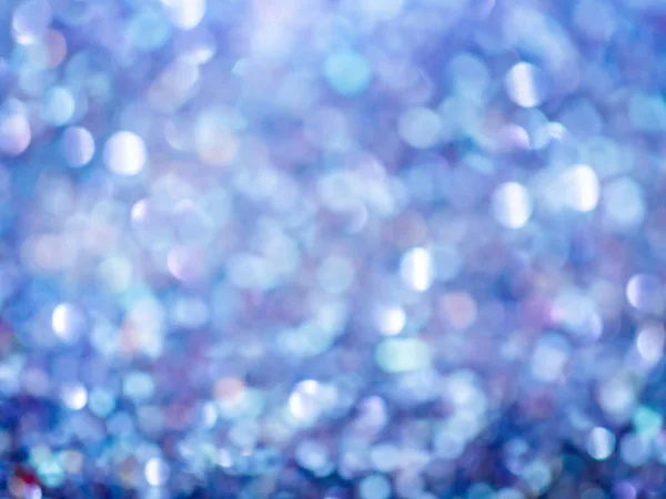 Fondo Bokeh Brillante Azul Con Luz —  Fotos de Stock