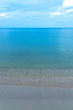 Tayland Körfezi plaj dalga yumuşak.