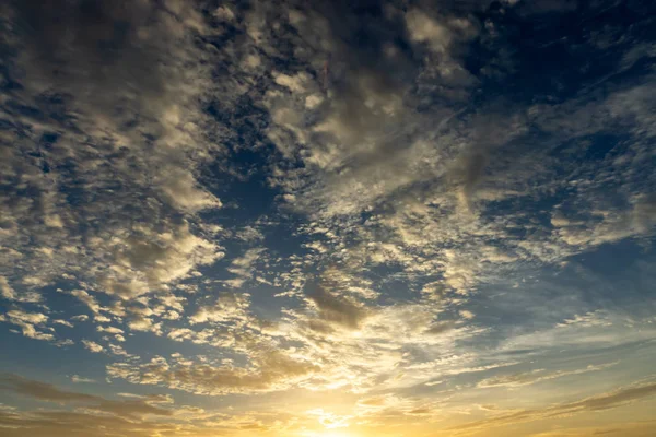 Céu Horizonte Com Nuvem Luz Solar Viagens Tailândia — Fotografia de Stock