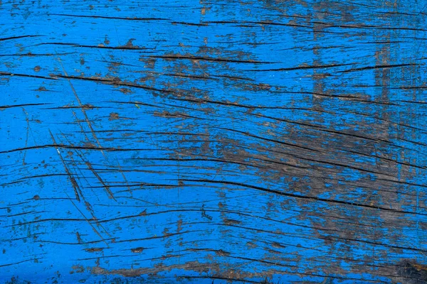 Vintage Stare Drewniane Niebieskim Kolorem Tła — Zdjęcie stockowe