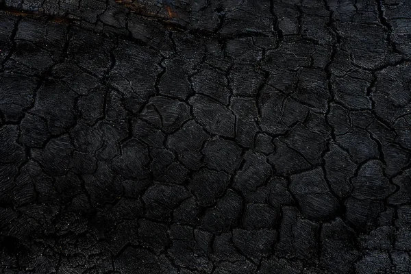 Зображення Низьким Ключем Поверхня Тла Деревного Вугілля Зображення Фокусі — стокове фото