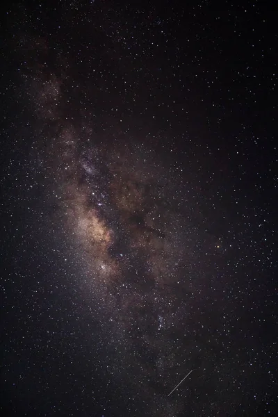 Ciel Avec Voie Lactée Poussière Étoiles Dans Nuit — Photo