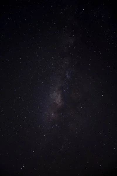 Sternenstaub Dunkler Nacht Mit Lärm Und Korn Himmel — Stockfoto
