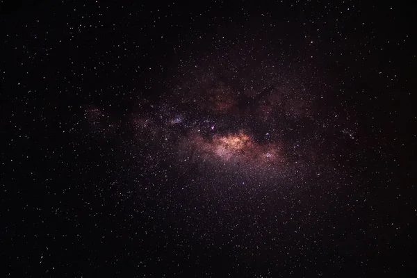 Poussière Étoiles Dans Nuit Noire Avec Bruit Grain Sur Ciel — Photo