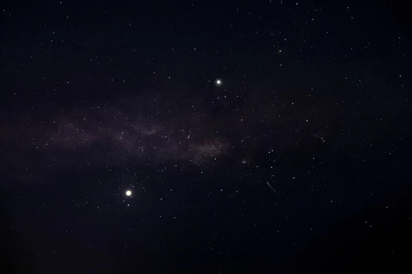 Galaxie a hvězdy. — Stock fotografie