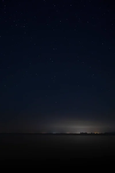 Stardust in donkere nacht met lawaai en graan — Stockfoto